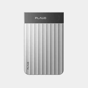 Plaud Note Pro Professional AI Note Taker | 64GB Storage | 4 MEMS and 1 VPU Microphone | Works with Apple Find My | InstantView AMOLED Display | 16.4 ft Audio Pickup | AI Transcription | Bluetooth 5.4 | CDTBK-01 - Silver