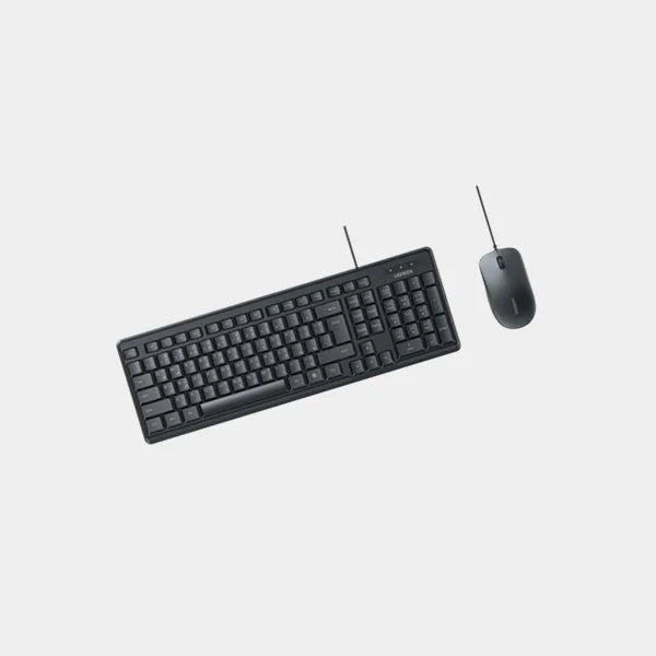 UGreen Wired Keyboard and Mouse Set K330 55914 Keyboard + MU007 90789 Mouse B -Black