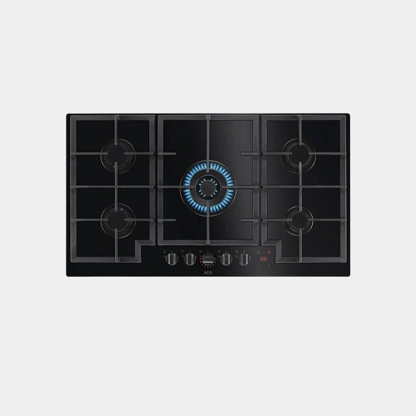 AEG 5 Burners Glass Built-in Gas Hob