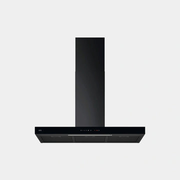AEG 6000 Series Hob2Hood Built-In Glass Chimney Cooker Hood | 90 cm | GB67D91HB - Black
