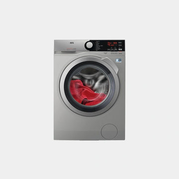 AEG 8 kg Wash/6kg Dry Front Loading Washer & Dryer 1600 RPM|LWX7E8611S - Silver
