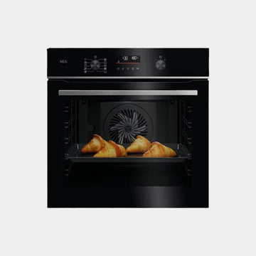 AEG Built-in Oven, 5000 Surround Cook, 71L capacity variant with SteamBake and Pyrolytic Self-Cleaning technology |OA5PB41AB