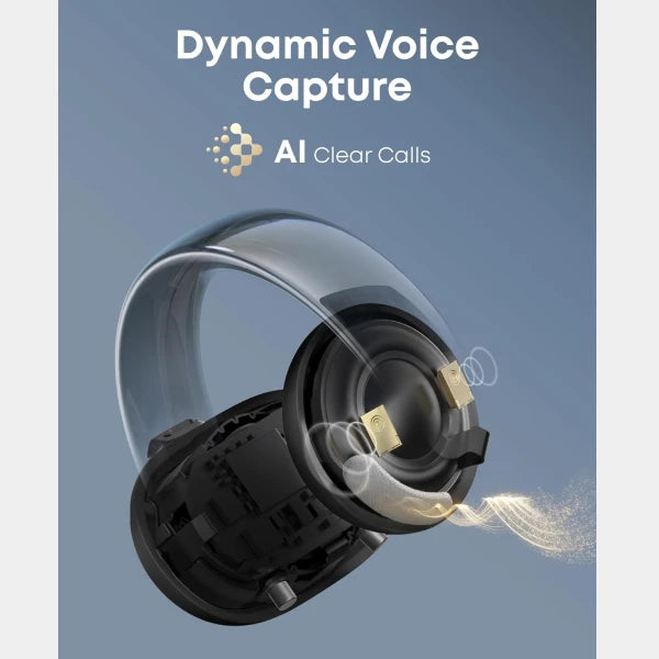 Anker Soundcore AeroClip Open Ear Clip-On Earbuds, Black, A3388H in qatar