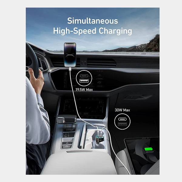 Anker Car Charger Dual Port 35W A2732HF1-CIT price in qatar