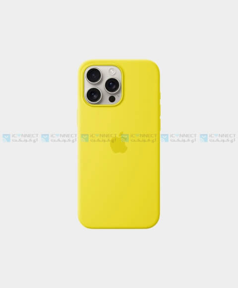 Apple Silicone Case For Apple iPhone 16 Pro Max - Star Fruit