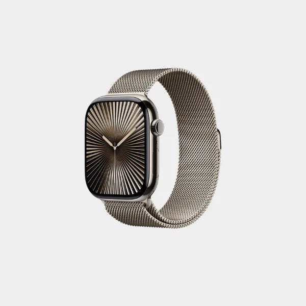 Apple 46mm Natural Milanese Loop in Qatar
