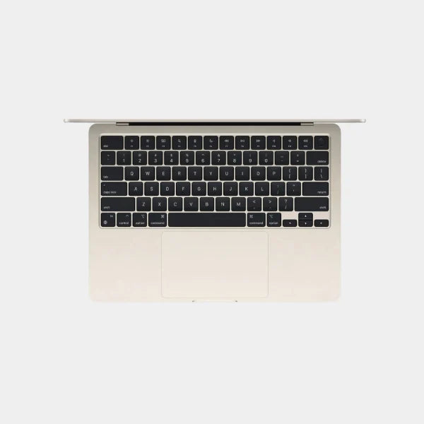 Apple Macbook Air 13 Inch | M4 Chip (10-Core CPU, 8-Core GPU) | 16GB RAM | 256GB SSD | 13.6 Inch Liquid Retina Display | English Keyboard | macOS  | MW0Y3 - Starlight