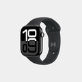 Apple Watch Series 10 46mm GPS Jet Black Aluminium Case MWX13 qatar