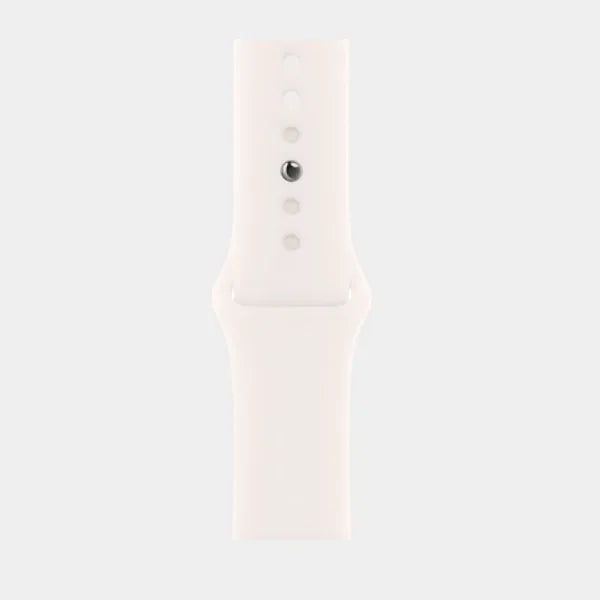 Apple Watch Series 11 GPS 46mm Rose Gold Aluminium Case with Light Blush Sport Band - M/L MEV74