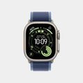 Apple Watch Ultra 3 GPS + Cellular 49mm Natural Titanium Case with Blue