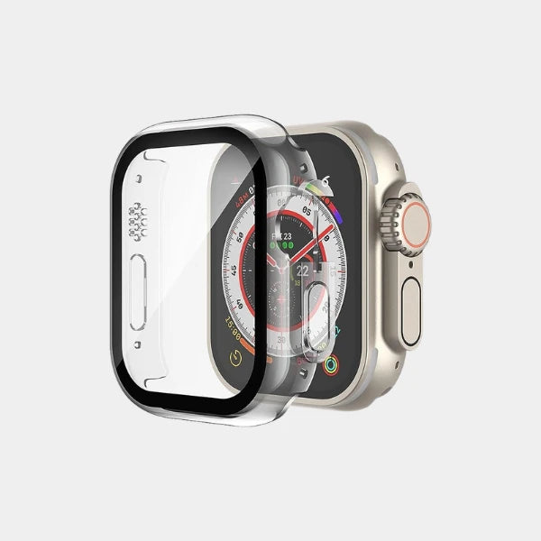 Apple Watch Ultra Case with Glass screen Protector in Qatar