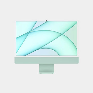 Apple iMac 24 Inch | M1 Chip | (8-core CPU and 8‑core GPU) | 8GB RAM 512GB SSD | MGPJ3AB/A - Green