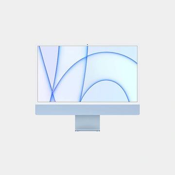 Apple iMac 24 Inch | M1 Chip | (8-core CPU and 8‑core GPU) | 8GB RAM 512GB SSD | MGPL3AB/A - Blue