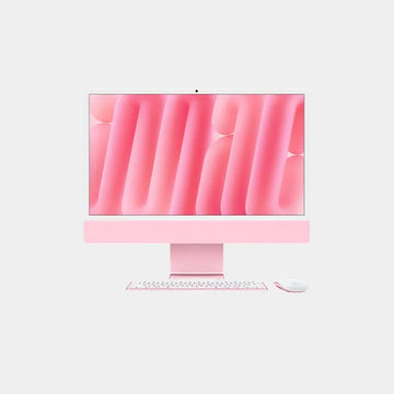 Apple iMac 24 Inch | M4 chip | ( 10- Core CPU /10 Core GPU) | 16GB RAM 256GB SSD |  MWV43 - Pink