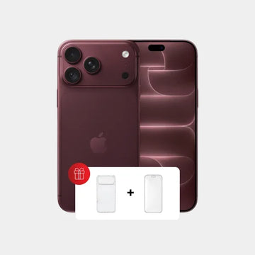 Apple iPhone 18 Pro Max 256GB - Burgundy( Screen protector & Case ) - Arabic Spec