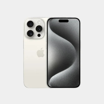 Apple iphone 15 Pro 256GB - White Titanium (Refurbished)