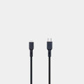 Aukey CB-SCL1-BK Black 1m Silicone USB C to Lightning Cable