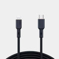 Aukey CB-SCL1-BK Black 1m Silicone USB C to Lightning Cable qatar