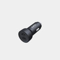 Aukey CC-Y23-BK Black 65W Small 2-port Car Charger (C+C Port) 