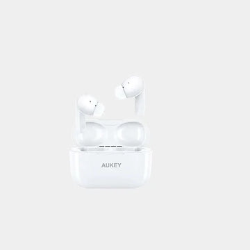 Aukey M1S True Wireless Earbuds - White