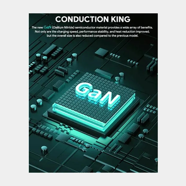 Aukey PA-B4T BK Dual Port 45W Pd Wall Charger With Gan Power Tech