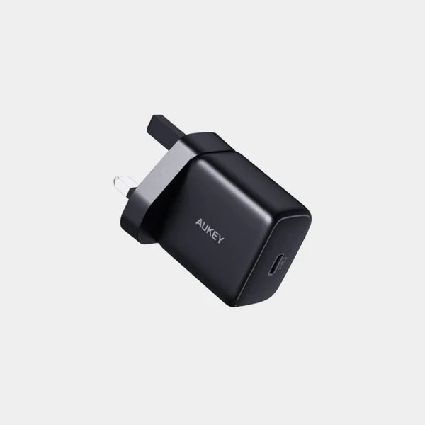 Aukey PA-R1P Portable 30W PD Wall Charger - Black