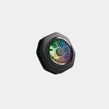 BKN HK-4 Pro Phone Cooler for Gaming Magnetic Radiator Fan| Mobile Cooling Fan for iPhone & Android with RGB Light & Semiconductor |Reaches -9°C |Dual Mode Mobile Gaming