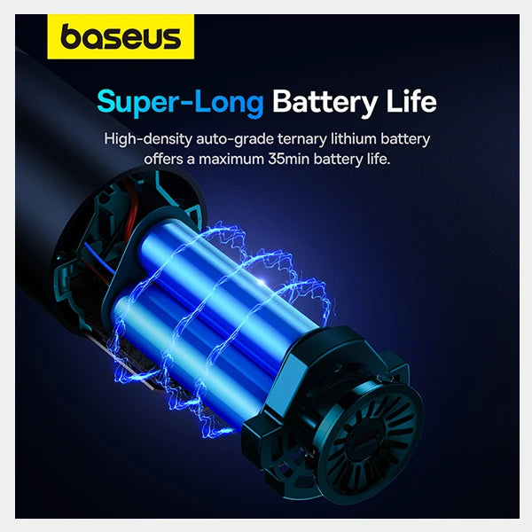 Baseus A5 Car Vacuum Cleaner 16000Pa Cluster - Black in qatar