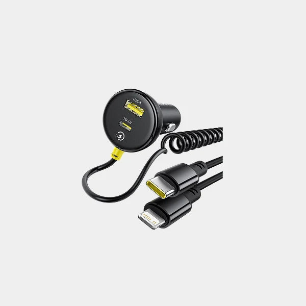 Baseus Circular Car Charger Qatar