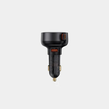 Baseus Enjoyment Pro Car Charger Retractable Type-C Cable 60W