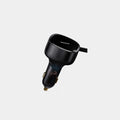 Baseus Enjoyment Retractable 2-In-1 Car Charger C+C 33W in qatar