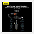 Baseus Enjoyment Retractable 2-In-1 Car Charger C+C 33W qatar