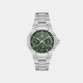 Bigotti BG.1.10602-1 Silver Green Dial Chrono Gents