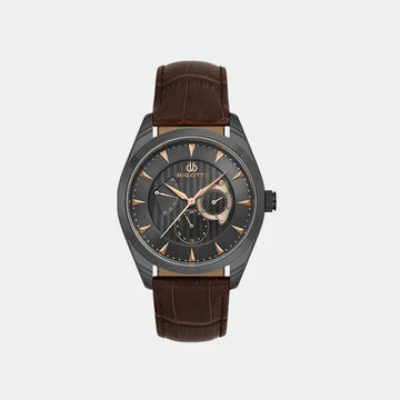 Bigotti BG.1.10623-5 Brown Black Dial Gents