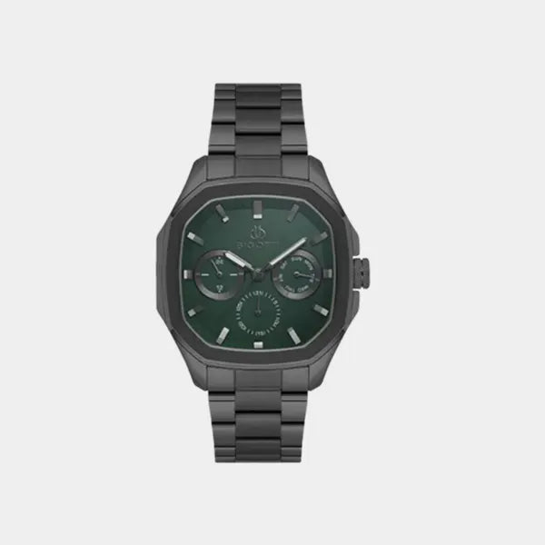 Bigotti BG.1.10625-5 Black Green Dial Chrono Gents