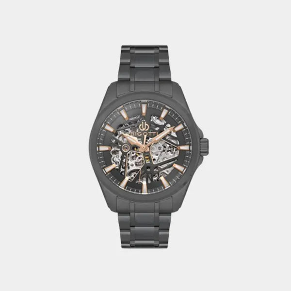 Bigotti BG.1.10642-5 Full Black Automatic Gents