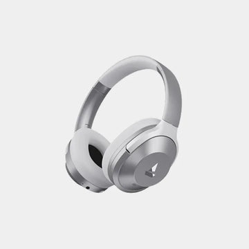 boAt Nirvana 751 ANC Hybrid Active Noise Cancelling Bluetooth Ear Headphones| Up to 65H- Sterling Silver