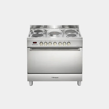 Bompani 90X60 Cm Electric Cooker | BO683EG/E - Silver