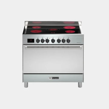 Bompani Cooking Range, 5 Hot Plates, 90x60 cm, Stainless Steel |BO683DX/E