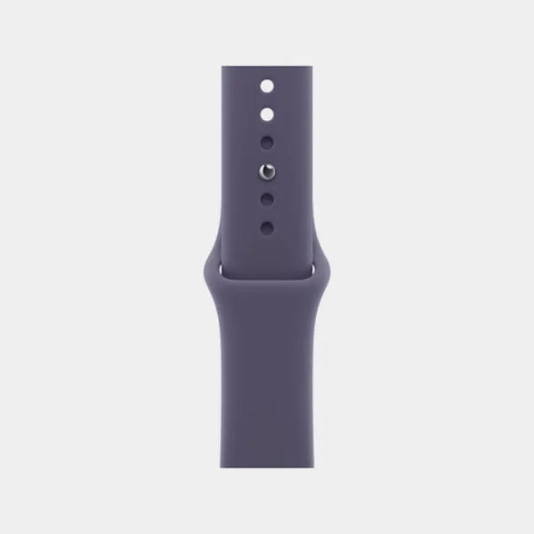 Apple Watch Series 11 GPS 46mm Silver Aluminium Case with Purple Fog Sport Band - M/L MEVA4