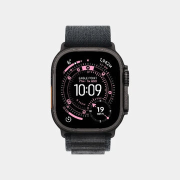 Apple Watch Ultra 3 GPS + Cellular 49mm Black Titanium Case with Black Alpine Loop Small -  MFOQ4