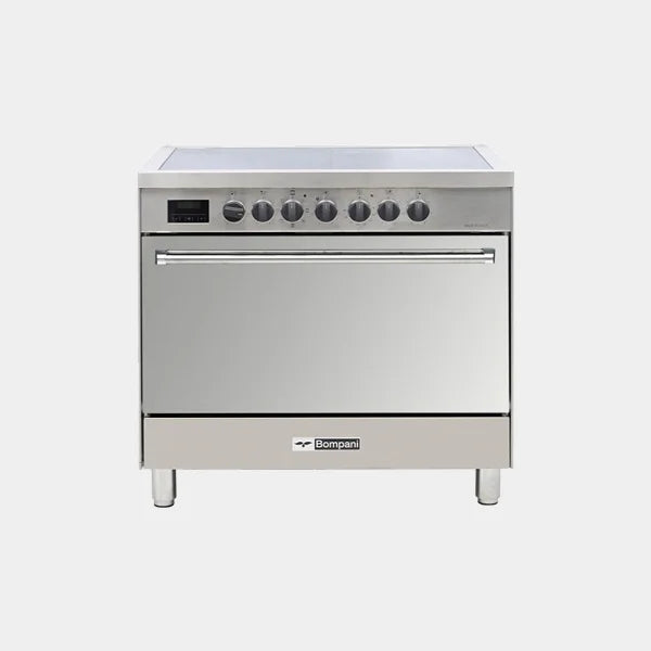 Bompani 90X60 Cm Electric Cooker | BO683EG/E - Silver