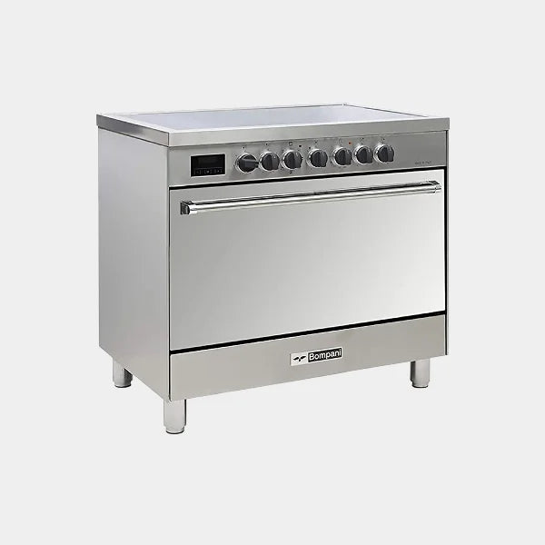 Bompani Cooking Range, 5 Hot Plates, 90x60 cm, Stainless Steel |BO683DX/E