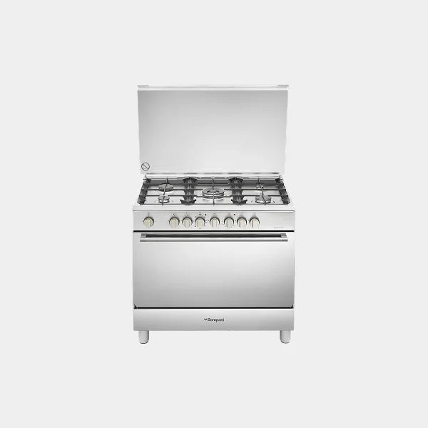 Bompani Cooking Range, BO683ME/L Gas/Electric, 90*60 cm  - Silver