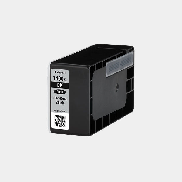 CANON PGI-1400 XL High Yield Black Genuine Ink Cartridge, Prints Up to 1400 A4 Pages