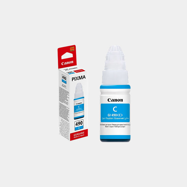 Canon GI-490 70 ml Ink Bottle - Cyan