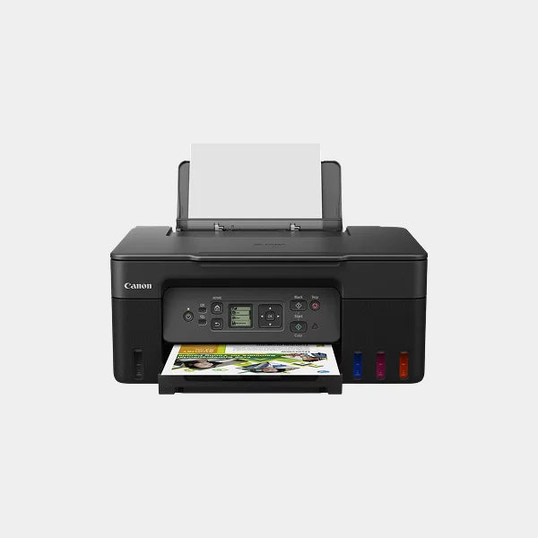 Canon PIXMA G3470 Wireless Colour 3-In-1 Refillable MegaTank Printer | Up to 4800 x 1200 dpi | Wi-Fi, Print, Scan & Copy, Cloud - Black