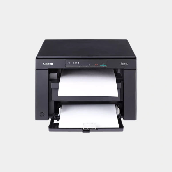 Canon Digital Multifunction Laser Printer | Monochrome Laser | 600 x 600 DPI Resolution | Up to 18 ppm Print and Copy Speed (A4) | Low Energy Consumption | Print / Scan/ Copy | MF3010 - Black