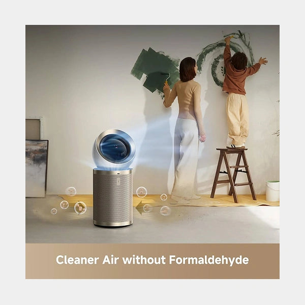 Dreame PM20 Air Purifier | Clean Air Cooling for Home with Enviro Detect | HEPA Filter & Formaldehyde Filtration | Dual-Flow Modulation | UVC Light & Ion | LCD & App Control |PM20 CVF14A