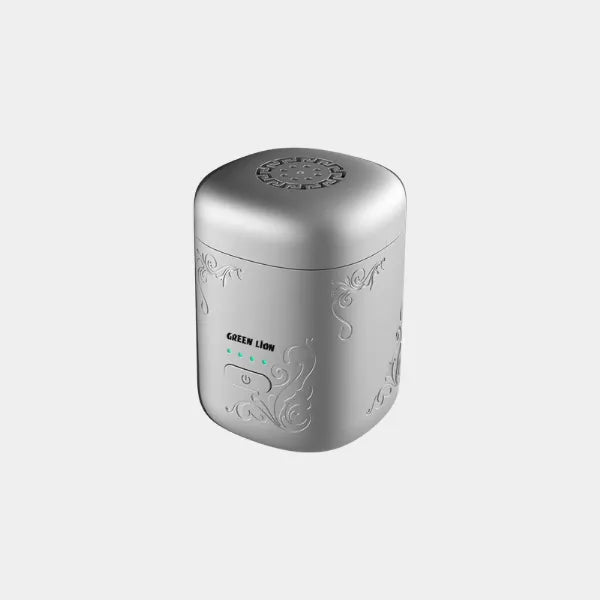 Green Lion Aseel Bakhour Burner - Silver